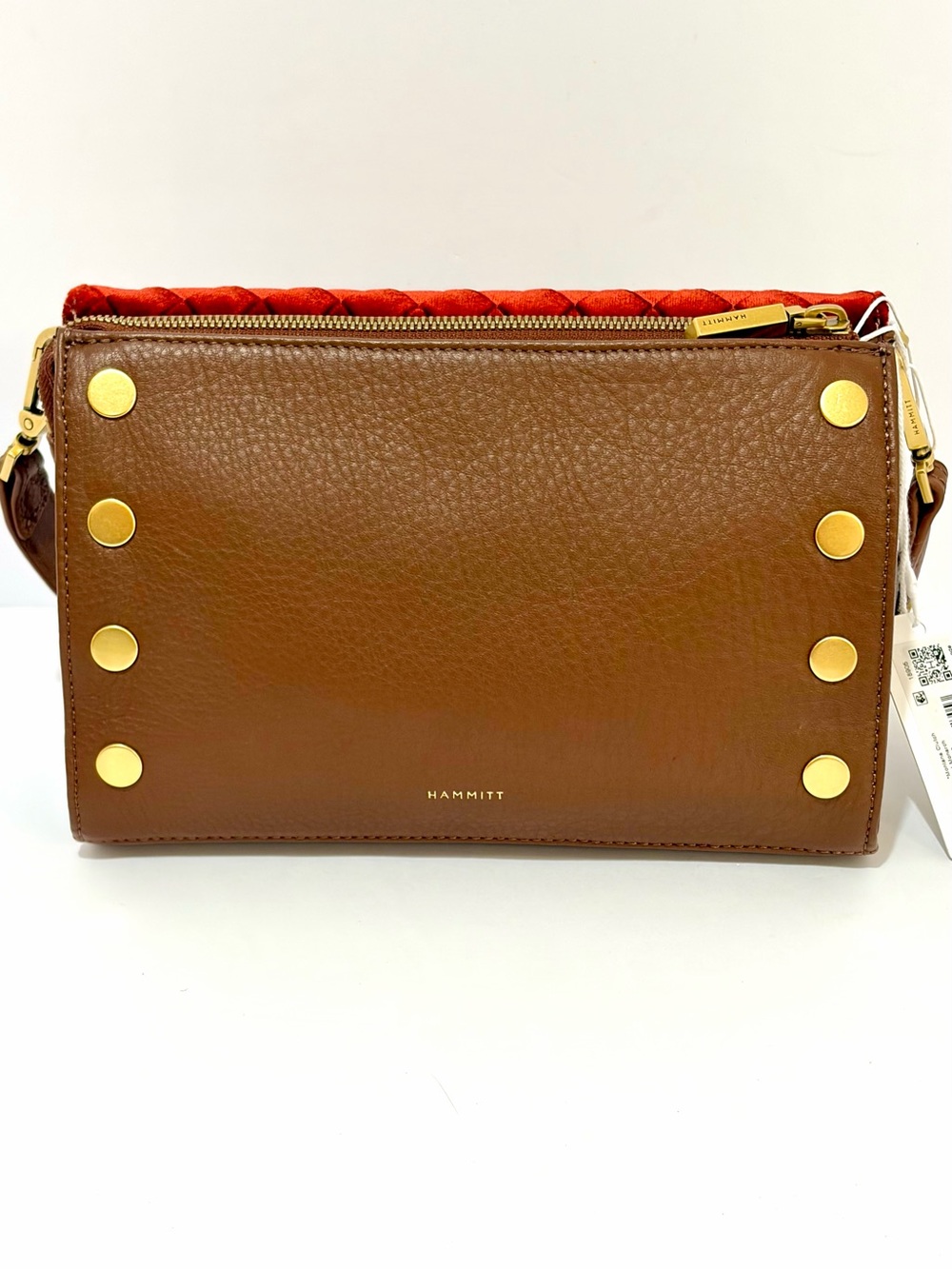 Hammitt Montana Small Clutch In Monarch Velvet With Antique Gold Hardware NWT - Picture 2 of 16